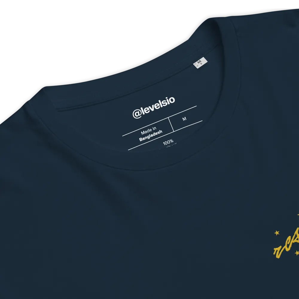 reset europe embroidered t-shirt - 100% organic cotton product image (2)