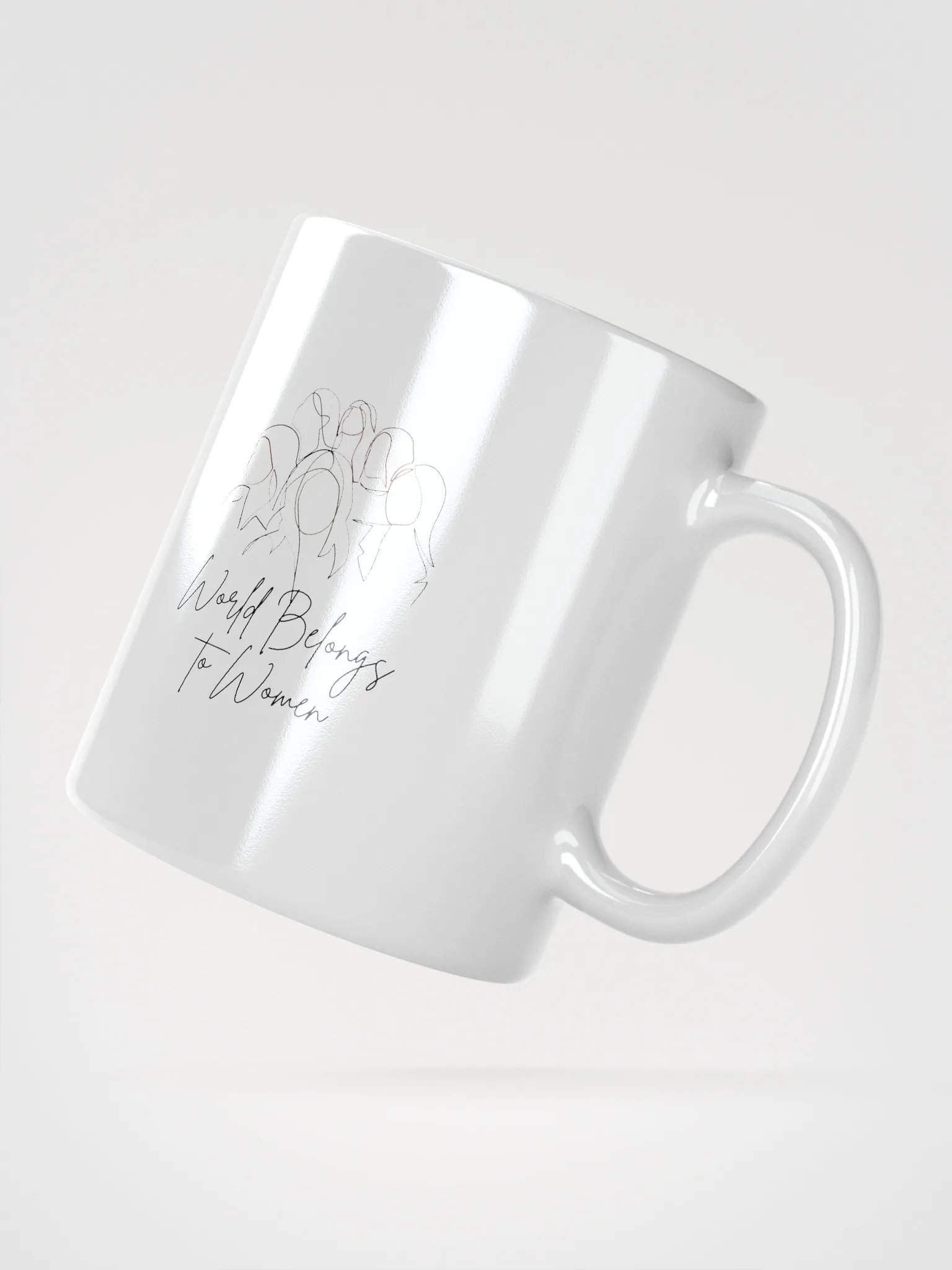 White Glossy Mug GMFB0148 product image (2)