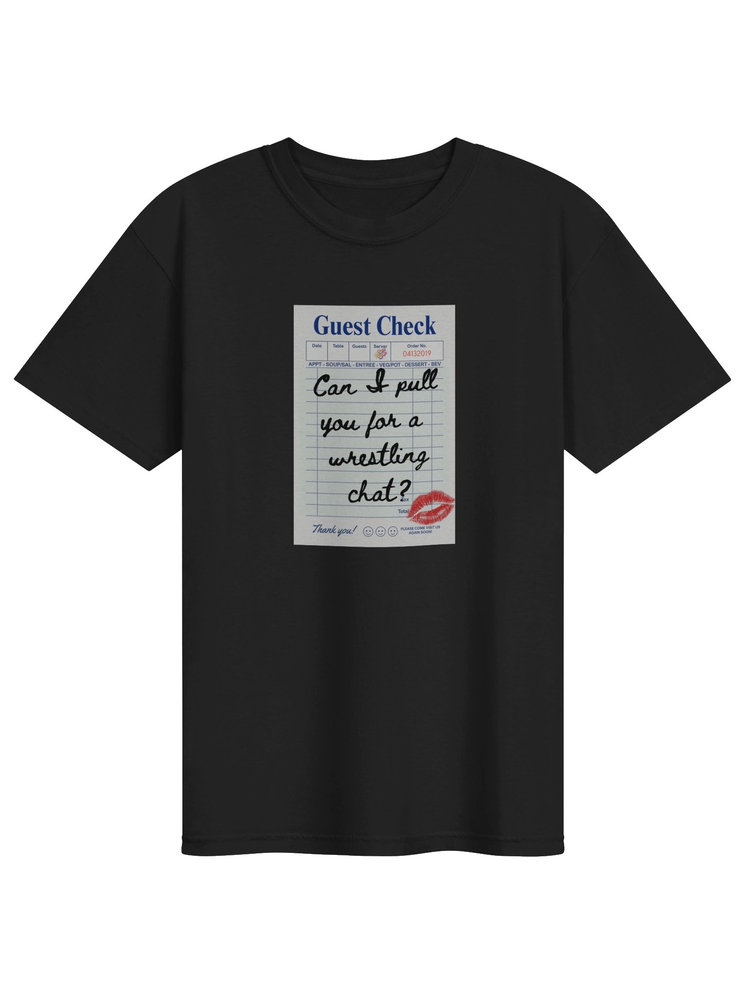 Can I Pull You For A Wrestling Chat? Short Sleeved T-Shirt product image (1)