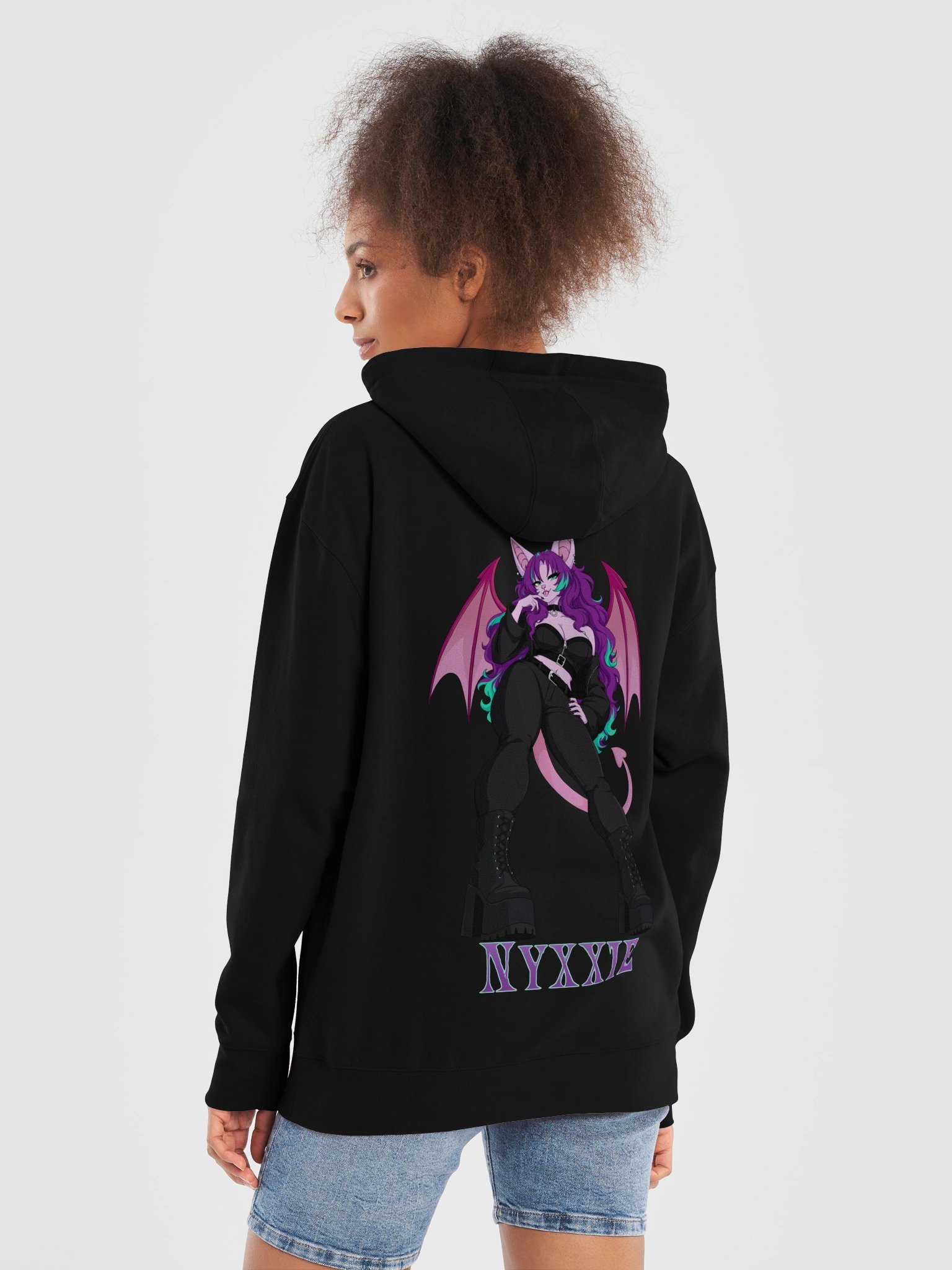 Anxiety Bear Hoodie dedicated to Nyxxie product image (6)