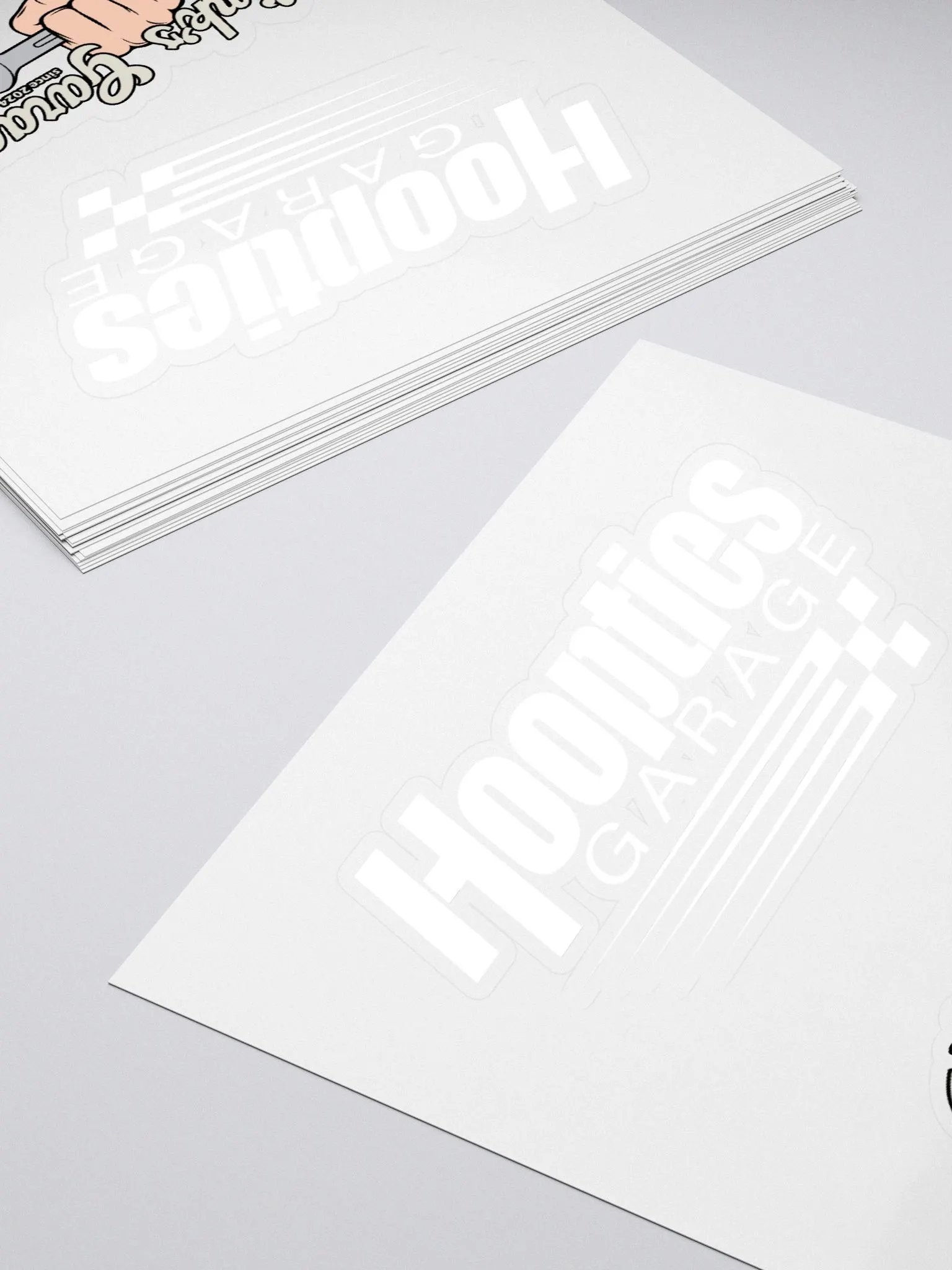 Hoopties & Klink's Garage Window decals product image (7)