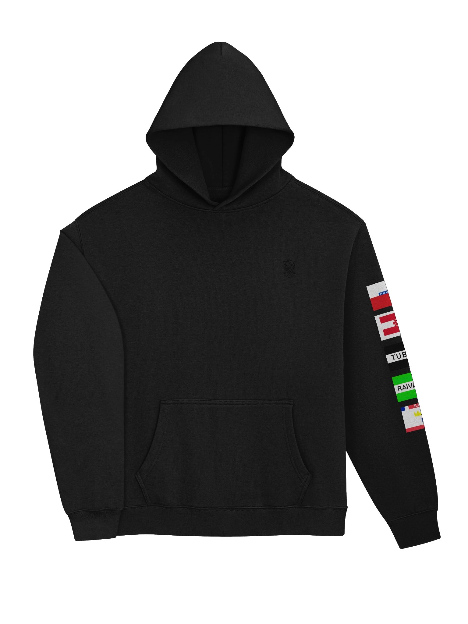 Sweat à capuche minimaliste de minuit PU MANATU-TUHAA PAE product image (23)