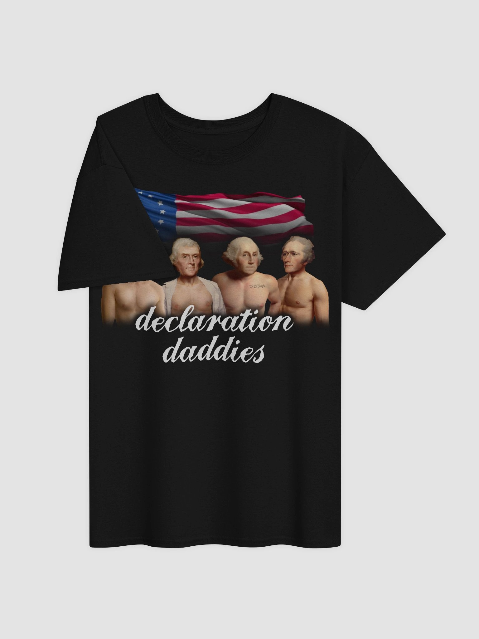Declaration Daddies - Funny 4th of July Founding Fathers America 250 T-Shirt product image (13)
