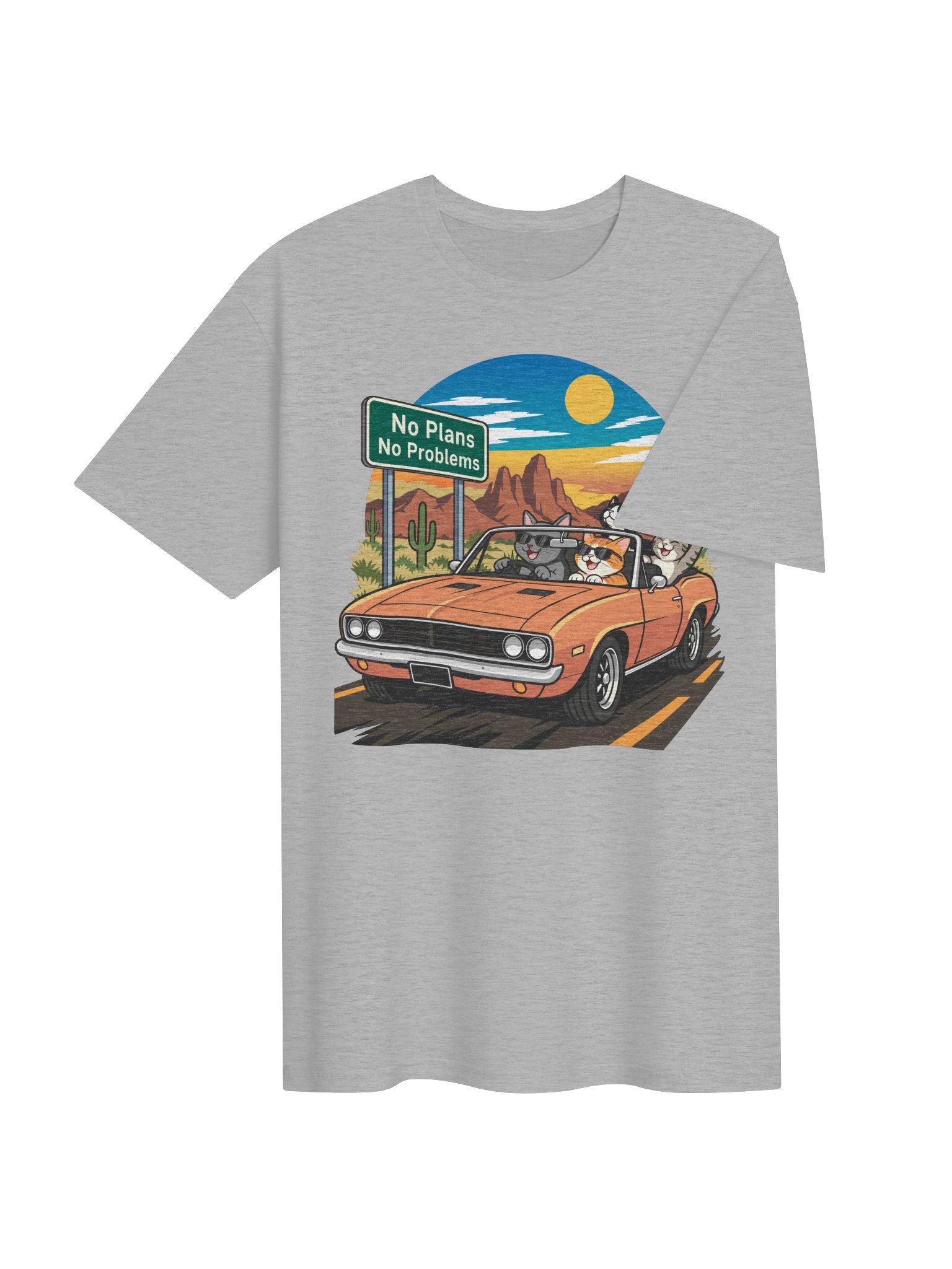 No Plans, No Problems Tee product image (45)