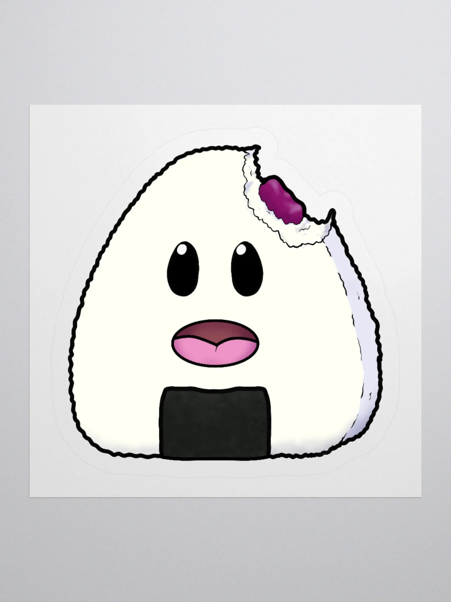 Onigiri Bite Sticker product image (2)