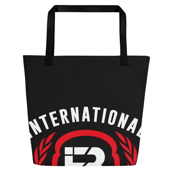IFBNewsfeed.Org's All-Over Print Large Tote Bag w/ Pocket product image (1)