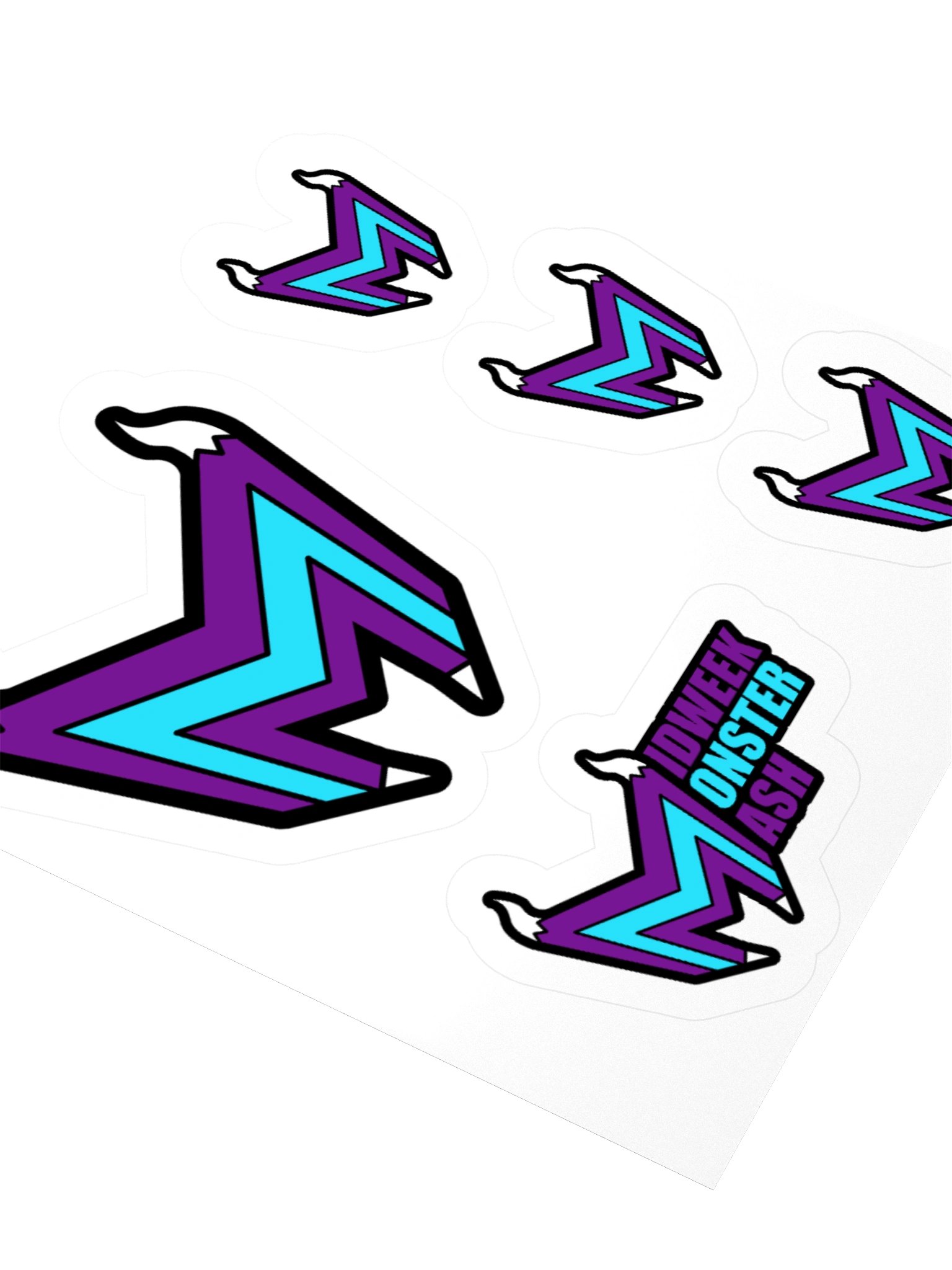 Midweek Monster Mash Emblem Sticker Sheet product image (8)