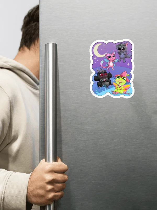 Spriteas Die-Cut Magnet product image (1)