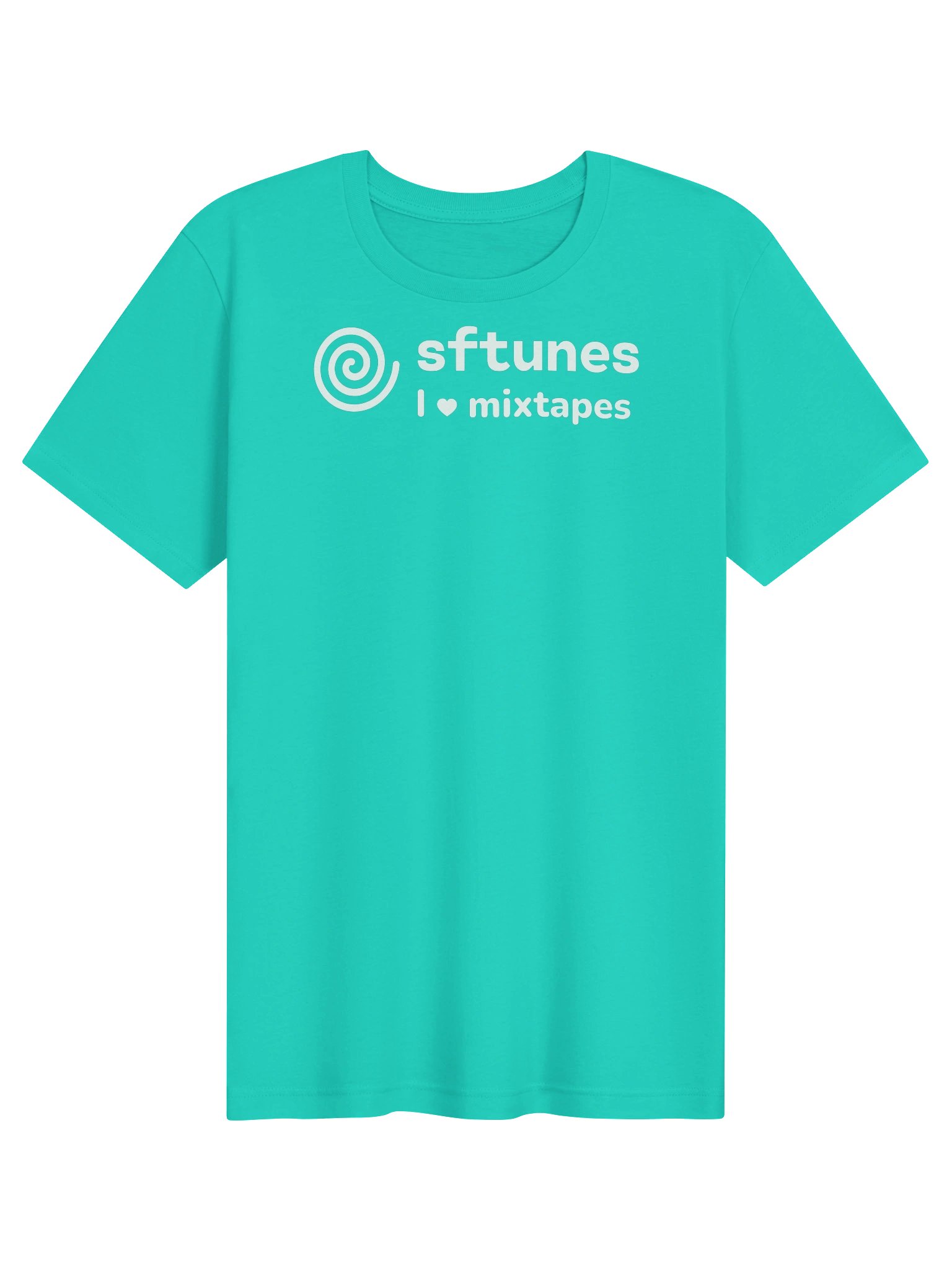 I ♥ mixtapes tee (Teal) product image (1)