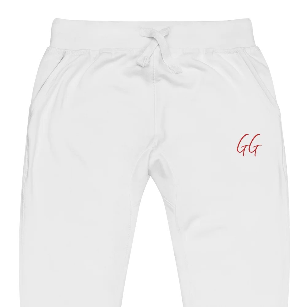 Embroidered "GG" Joggers - Red product image (32)