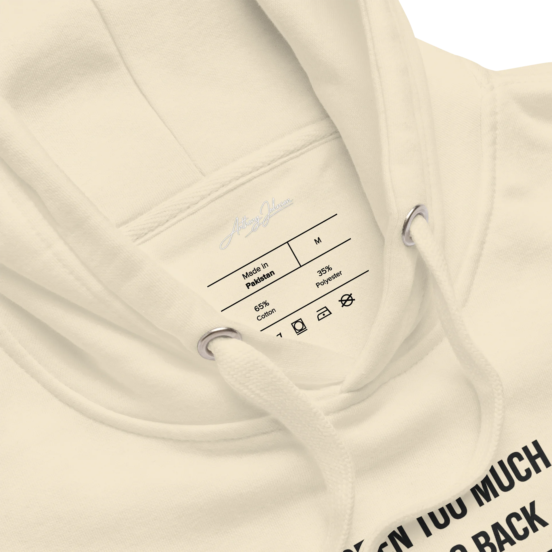 Seen Too Much” Statement Hoodie product image (10)