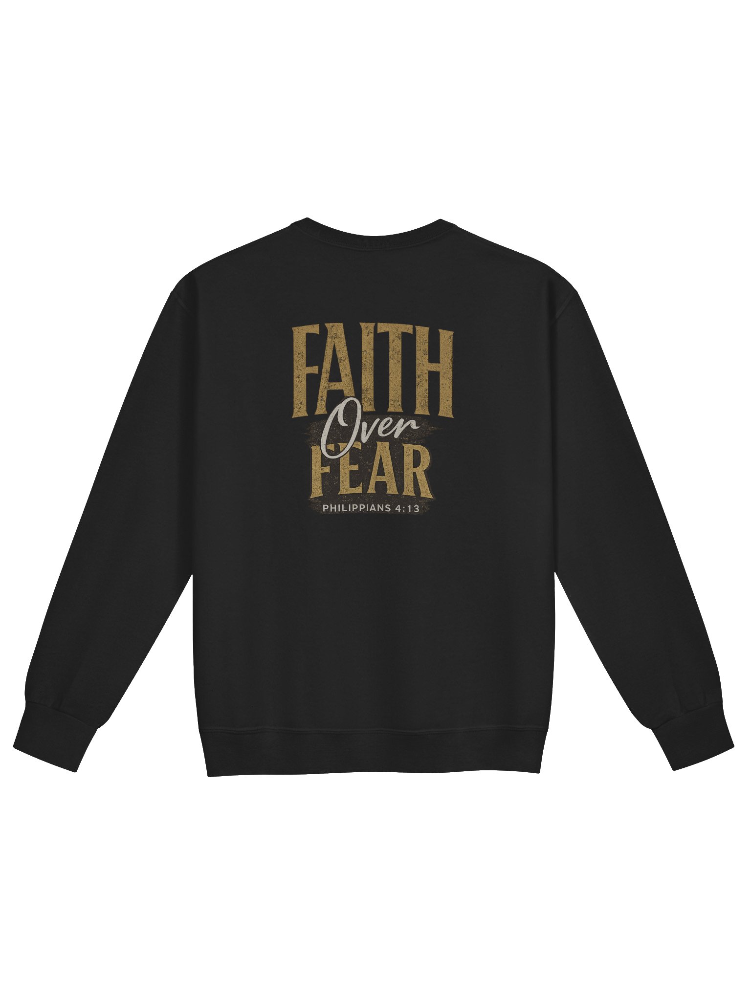 Faith Over Fear Crewneck (Back) product image (3)