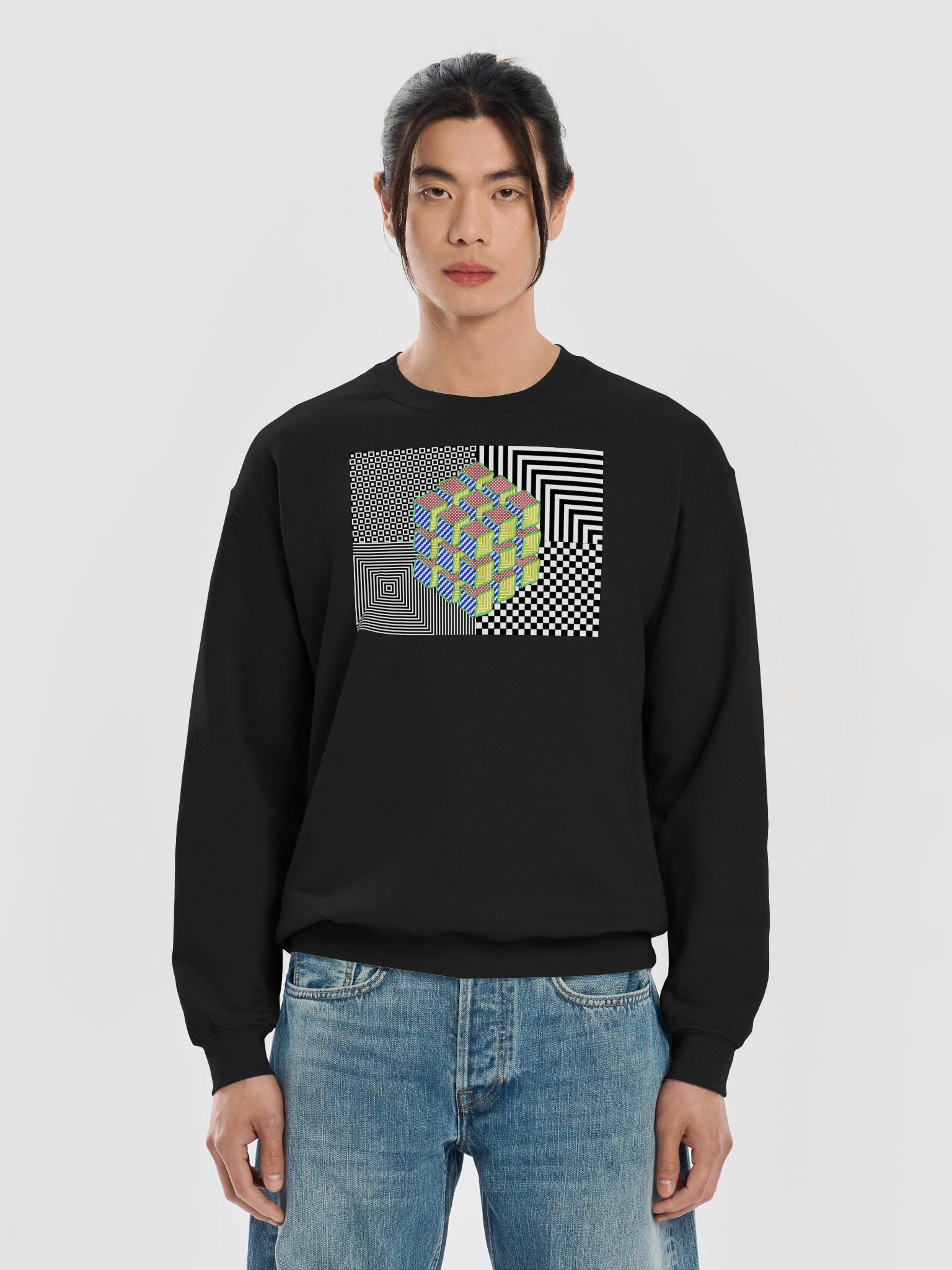 Crewneck Sweatshirt (Rubik's Cube) product image (44)
