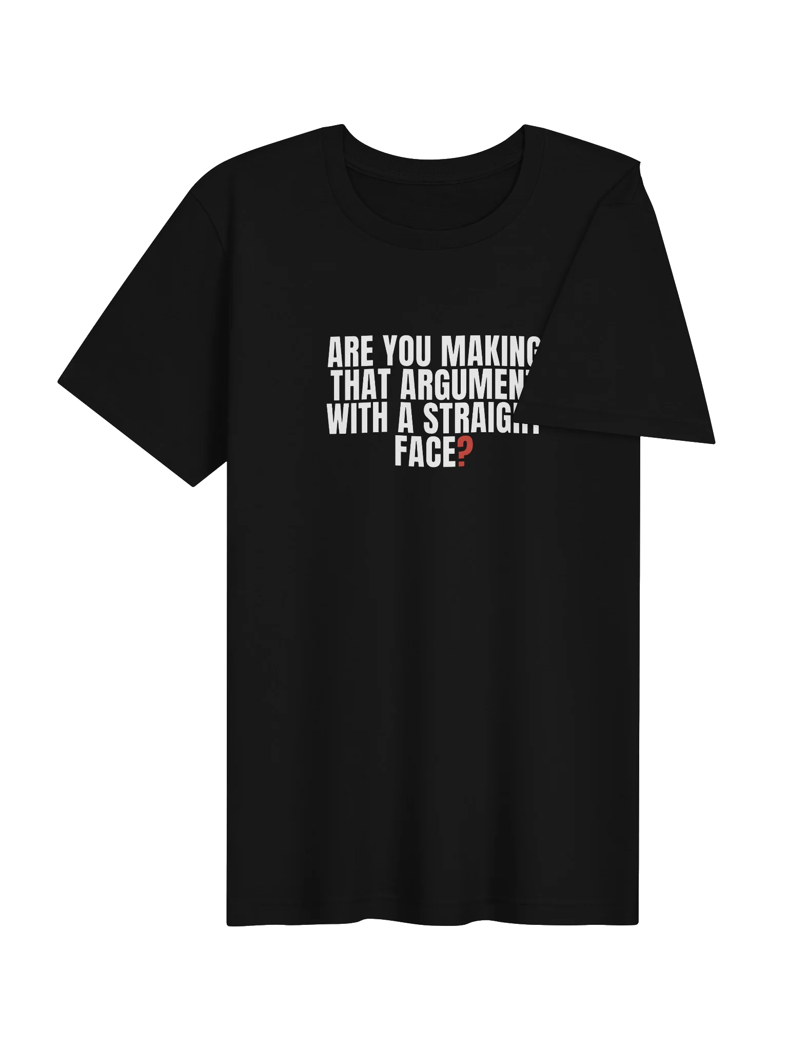 Straight Face? — Tee (Dark) product image (4)