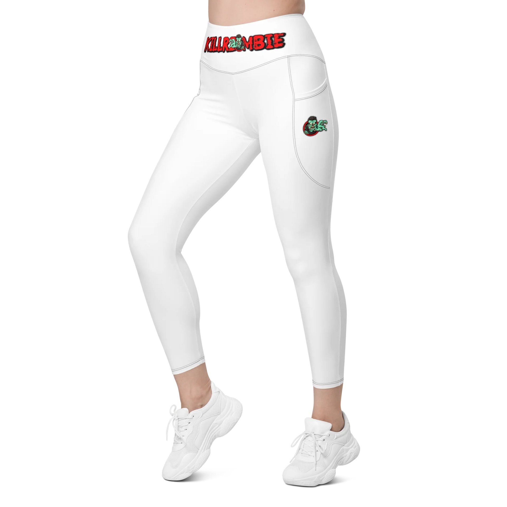 All-Over Print Leggings with Pockets product image (8)