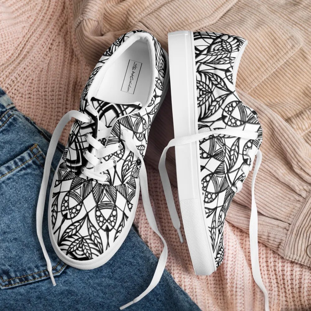 Mandala Harmony Lace-Up Shoes product image (4)