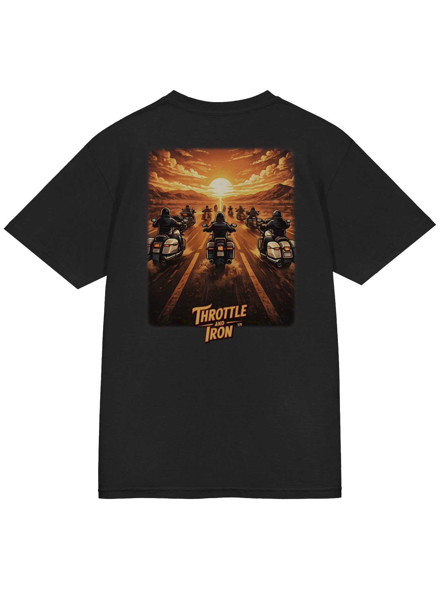 🔥Throttle & Iron – Hate Less, Ride More | Heavyweight Garment-Dyed T-Shirt product image (22)