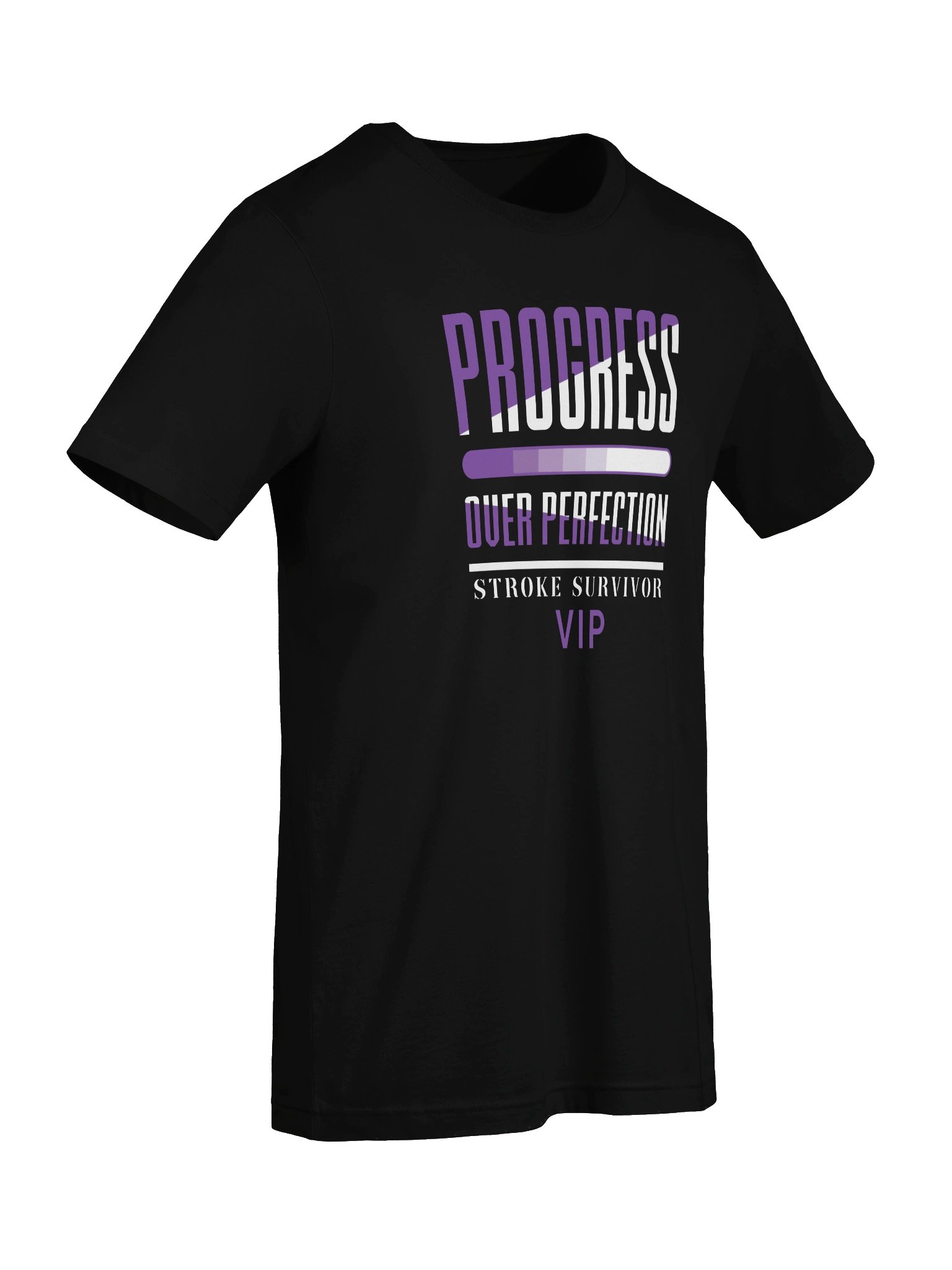Progress Over Perfection | Stroke Survivor VIP T-Shirt product image (71)