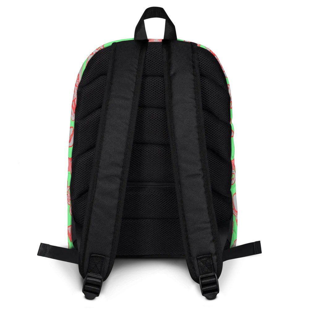 A8M - Ghosts On The Block Never Sleep Bookbag (Strawberry September) product image (6)