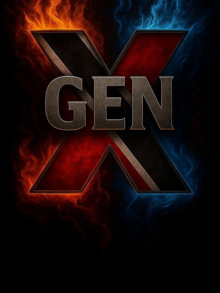 Trinidad GenX Flag with Flames product image (1)