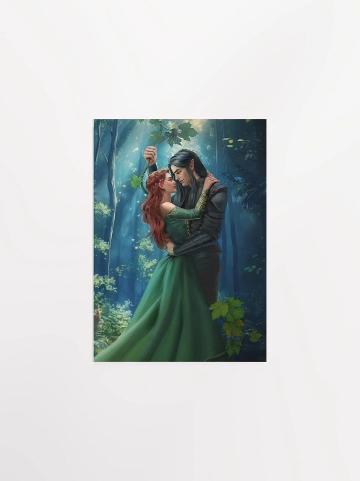 Elven Heartbound Print 5x7 ~ Cerian & Arisanna product image (1)
