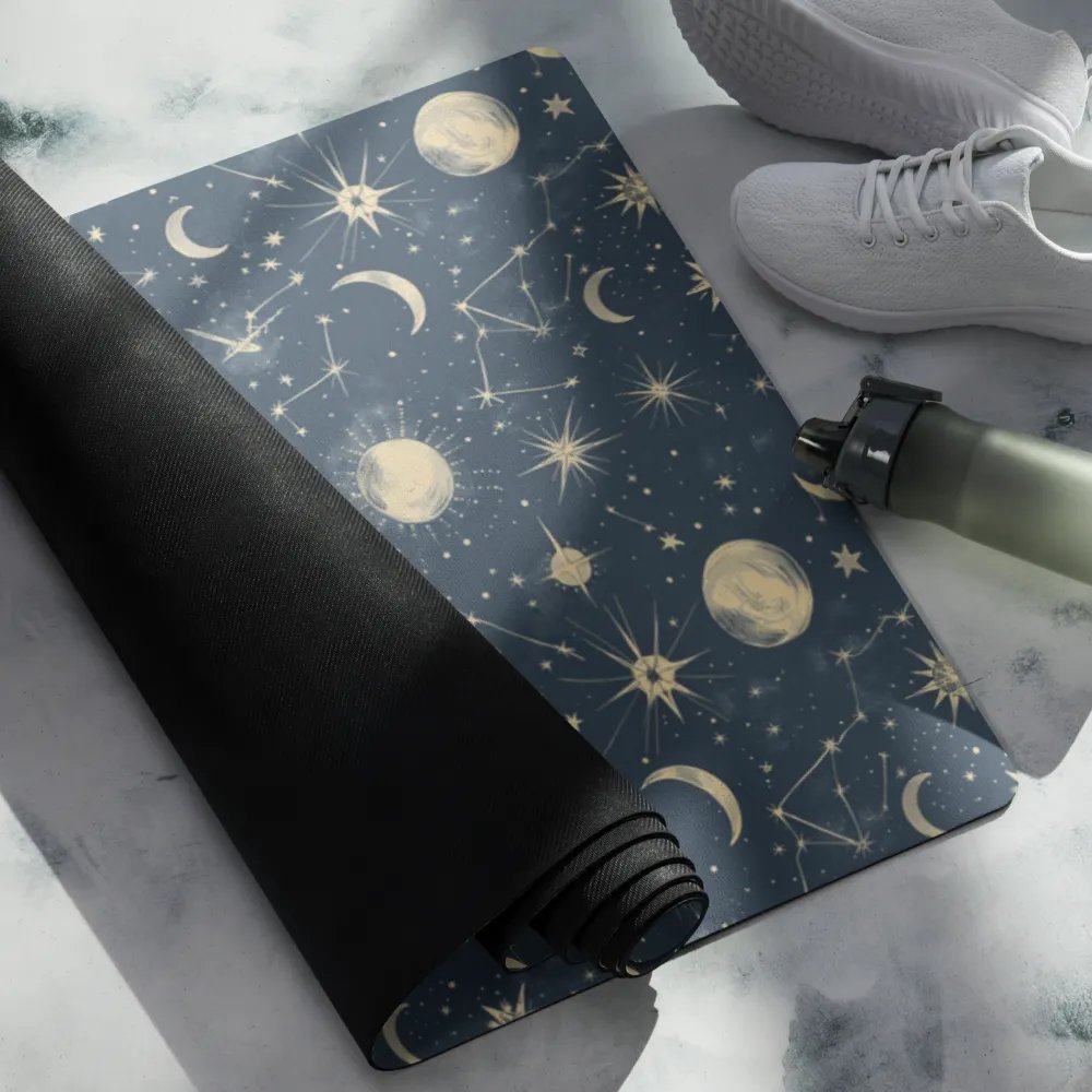 Starry Night Yoga Mat by Treasure Pie product image (8)