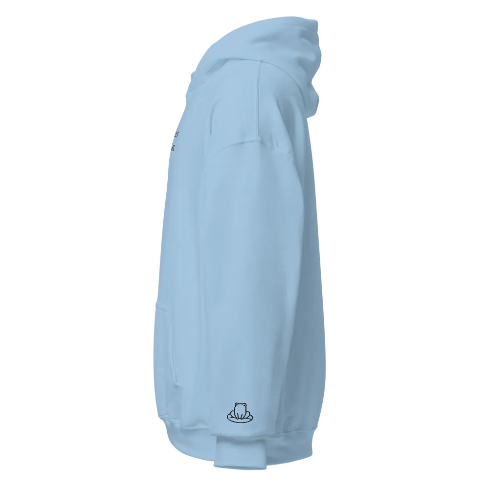 Consider the Lilies Black Embroidered Hoodie product image (2)
