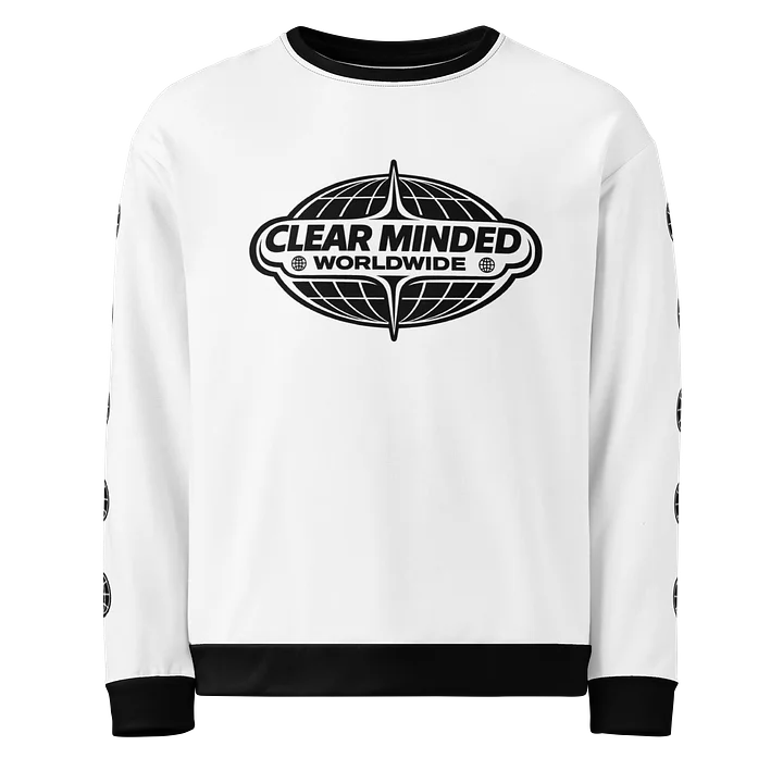 The Y2K White/Black Sweatshirt product image (1)