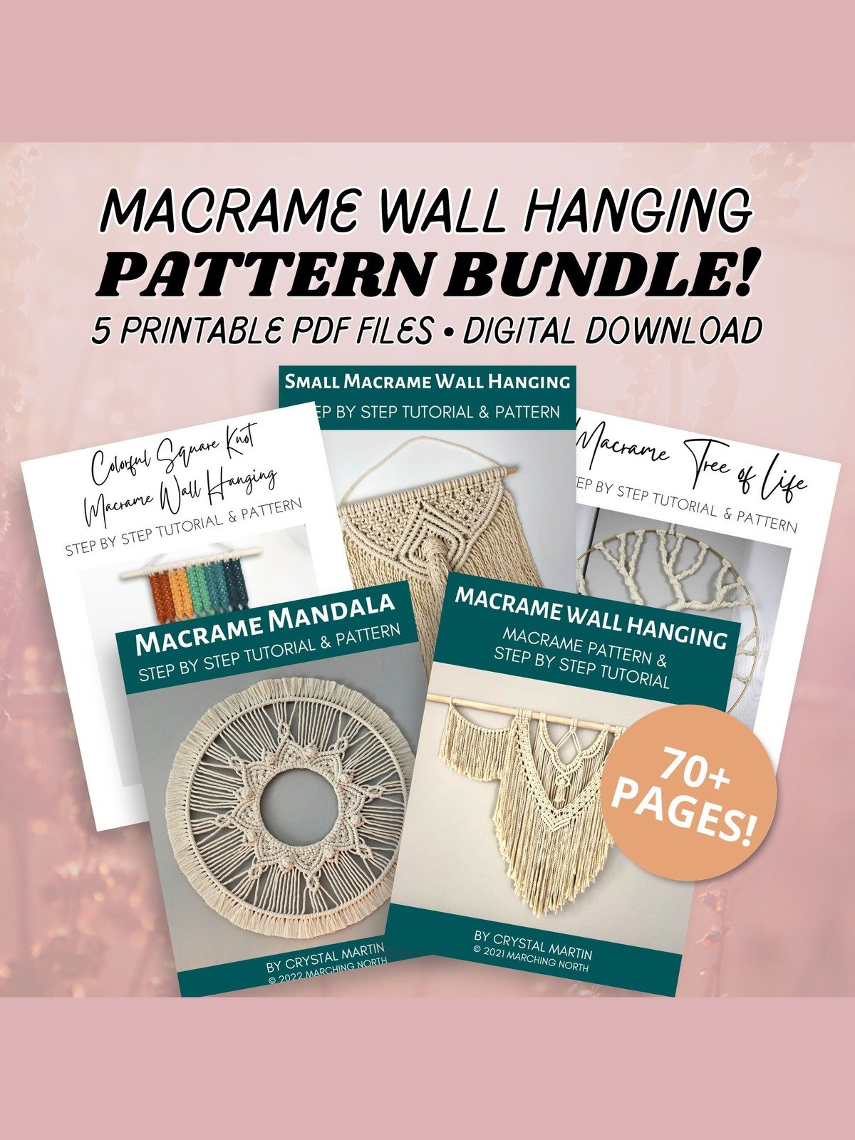 Macrame Wall Hanging Bundle (Digital PDF Patterns) product image (1)