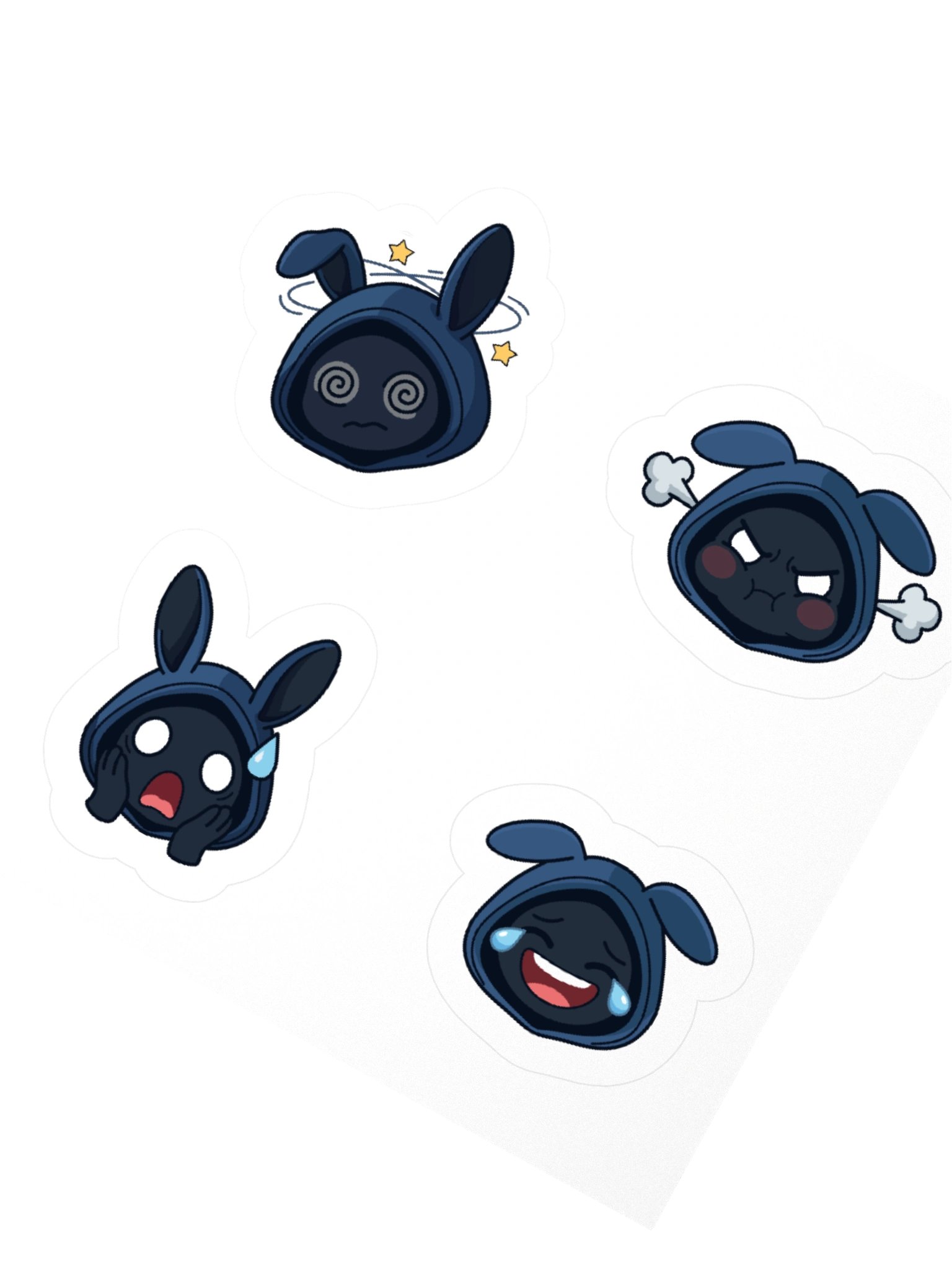 Poochoki Dramatic Emoji Sticker Set product image (4)