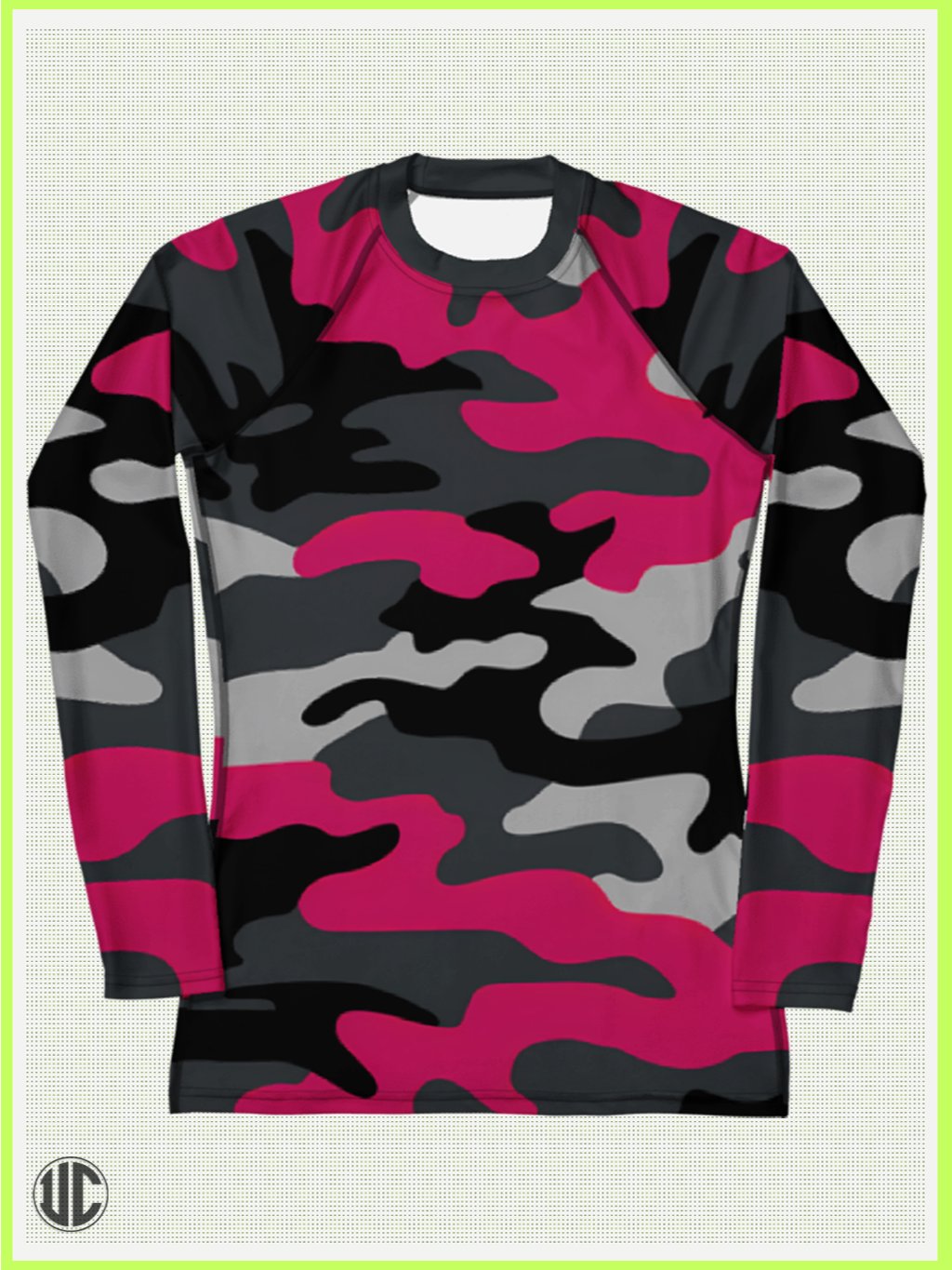 Savage Pink Camo – Women’s Rash Guard product image (3)