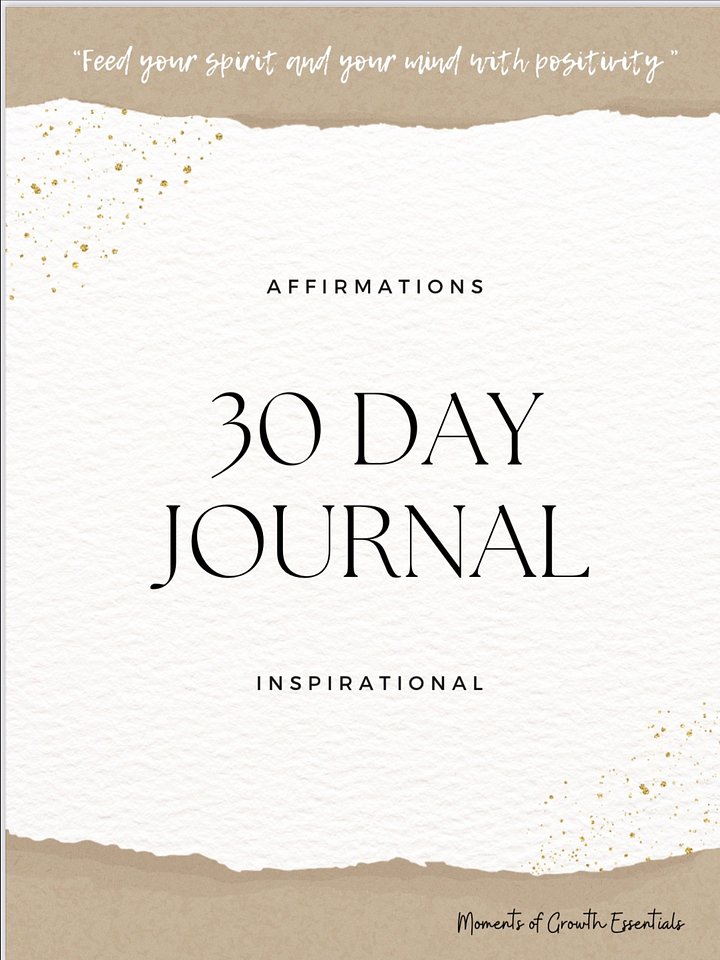 30 Day Affirmation Journal (Digital) product image (1)
