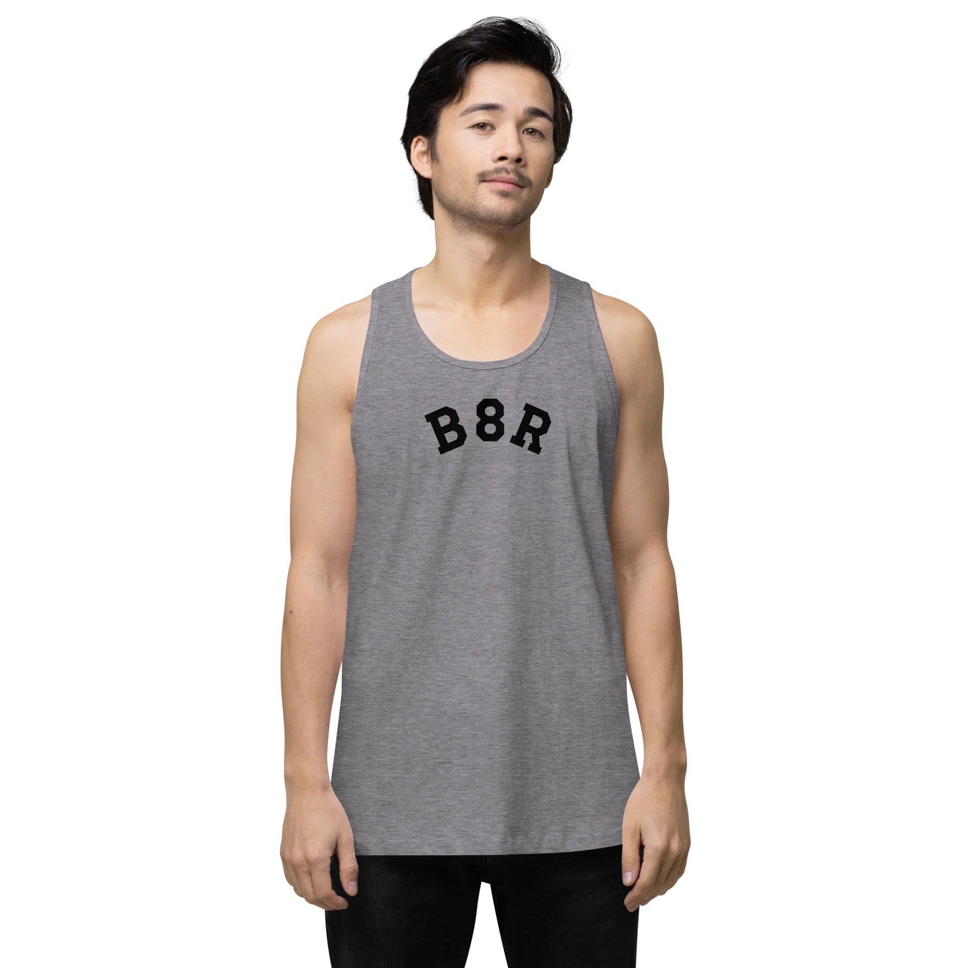 B8R Varsity Tank (Black Logo) product image (1)