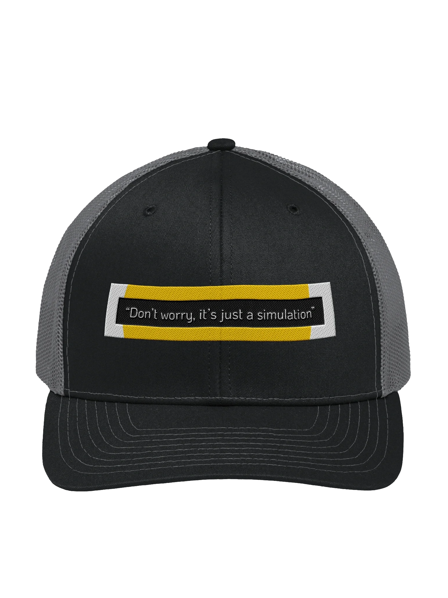 Don't worry, it's just a simulation |TRUCKER HAT