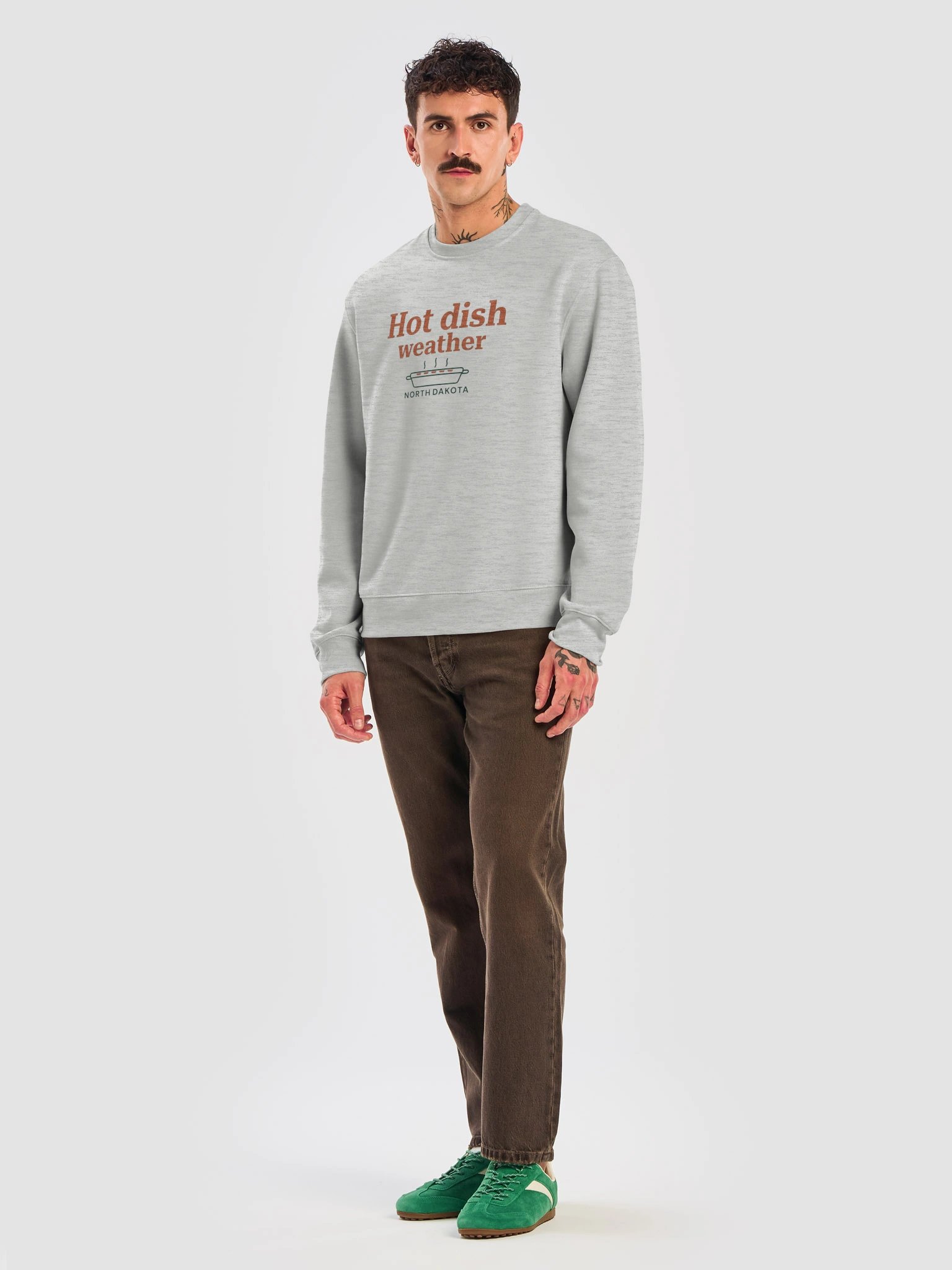 Hot Dish Weather Oversized Crewneck product image (8)
