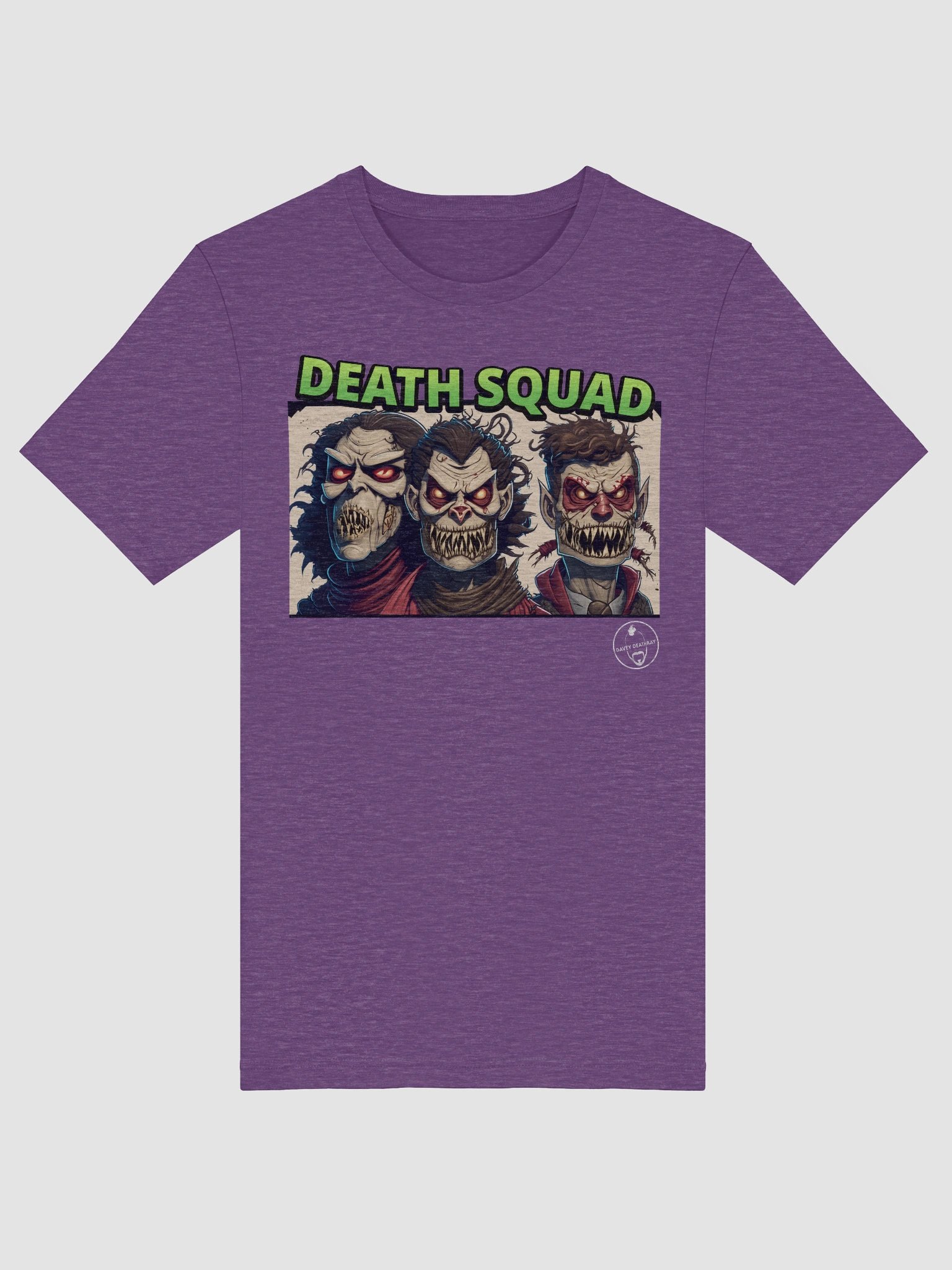 Death Squad Slime Tee White Logo product image (32)