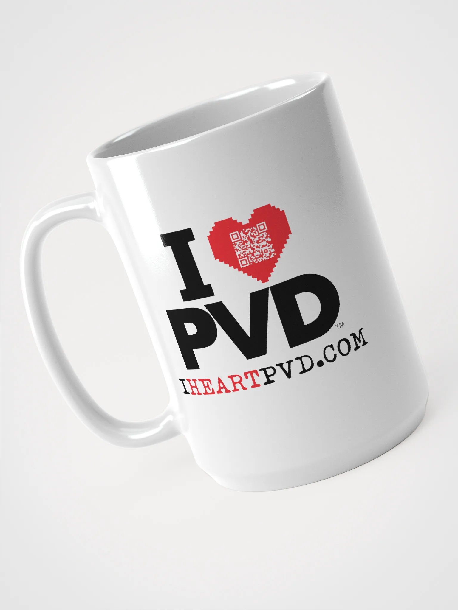 IHEARTPVD.COM | 8-BIT | MUG White Glossy Mug product image (1)