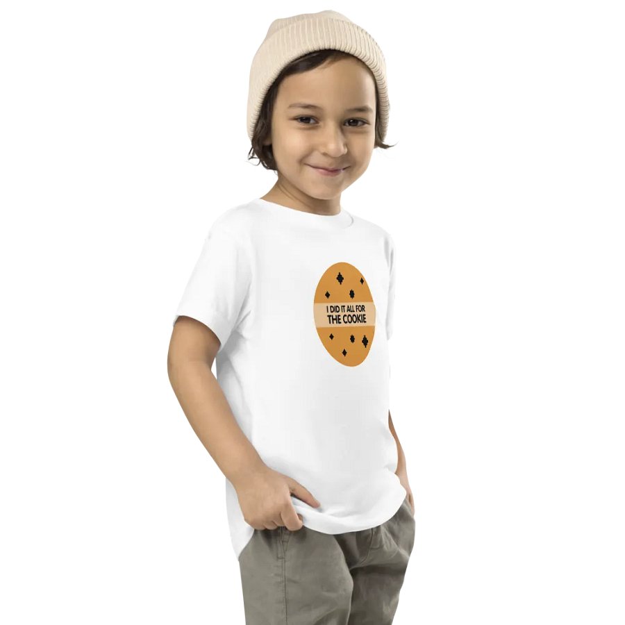 I Did It All for the Cookie Toddler T-Shirt product image (15)