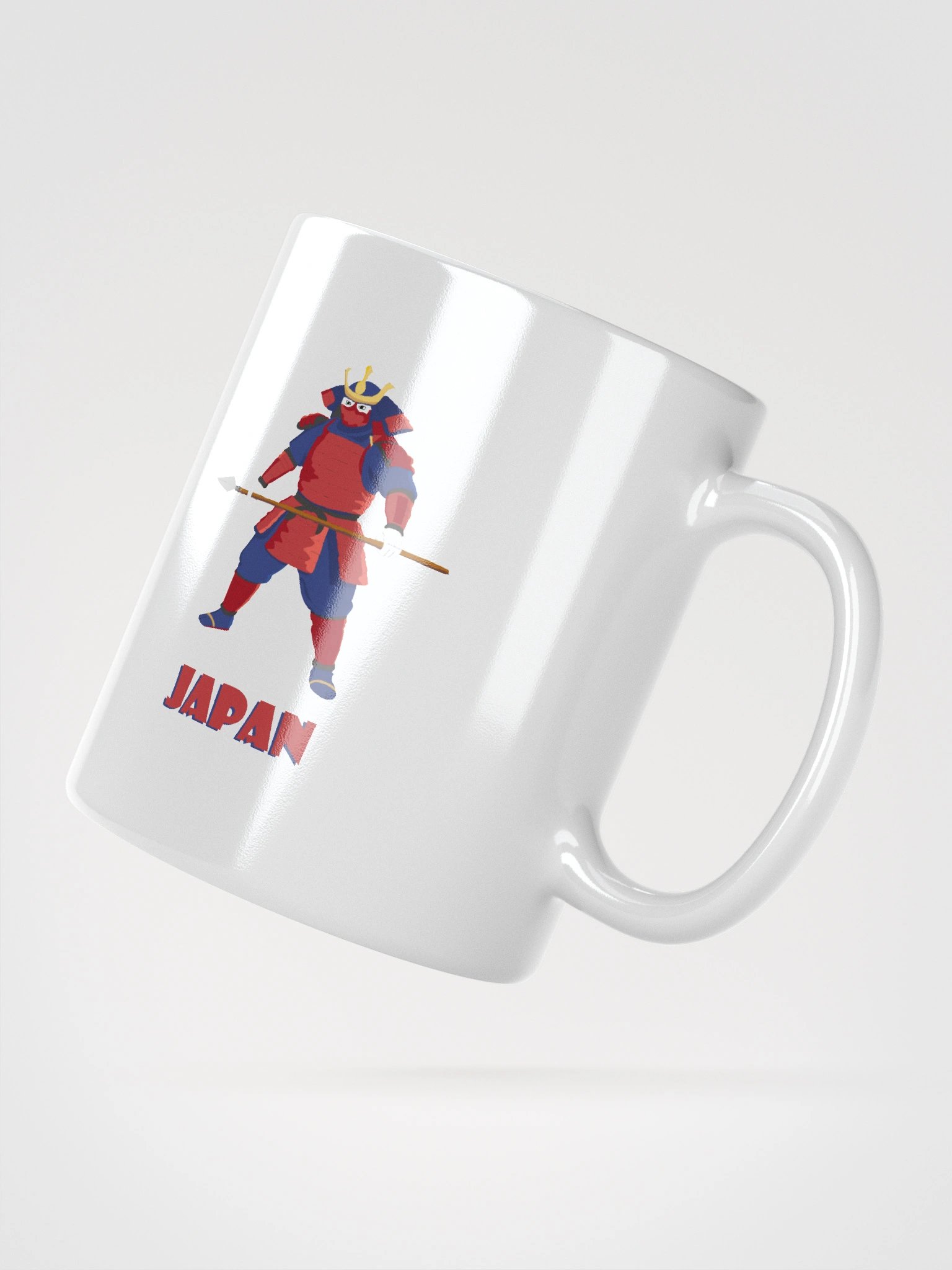 Samurai Wojak Japan Funkmation Cartoon Colorful Style Mug product image (3)