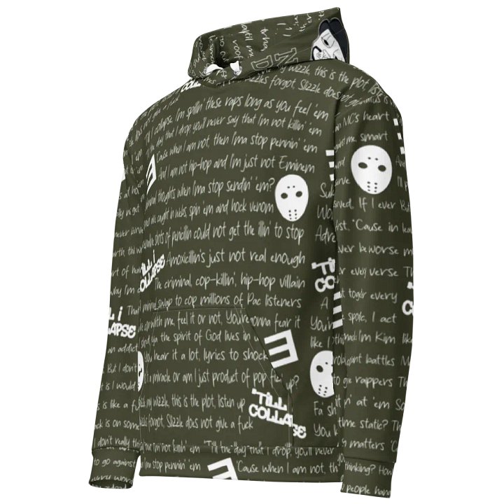 'Till I Collapse - Eminem - MILITARY GREEN - Unisex Hoodie product image (1)