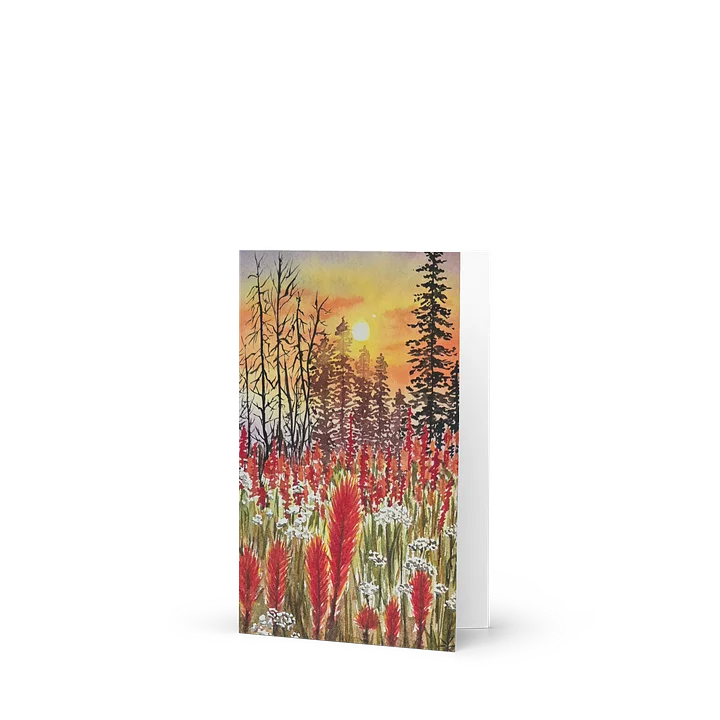 Painted Sunset - Greeting Card product image (1)