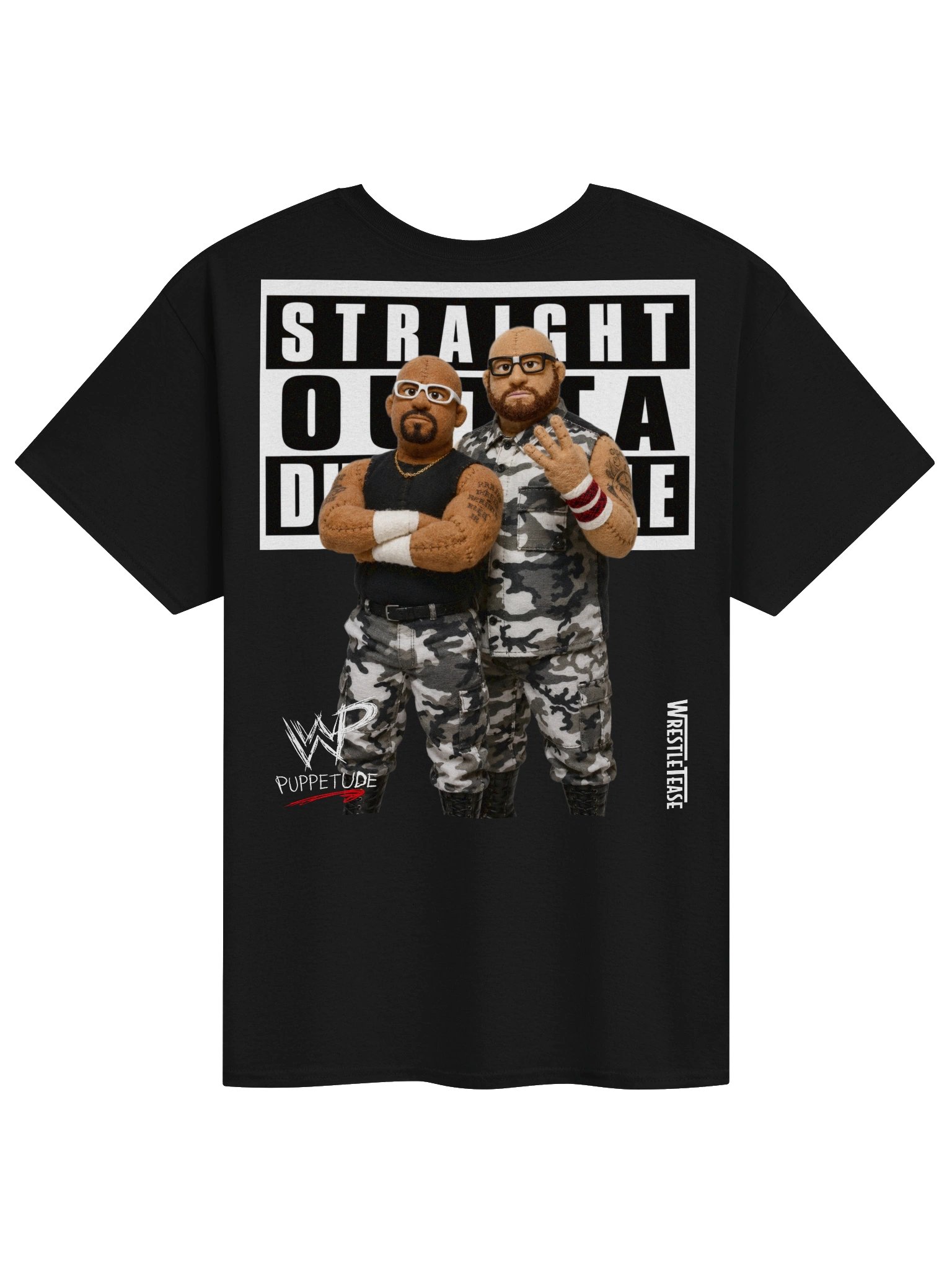 The Dubley Boys Tee V2 w/ Back print product image (2)