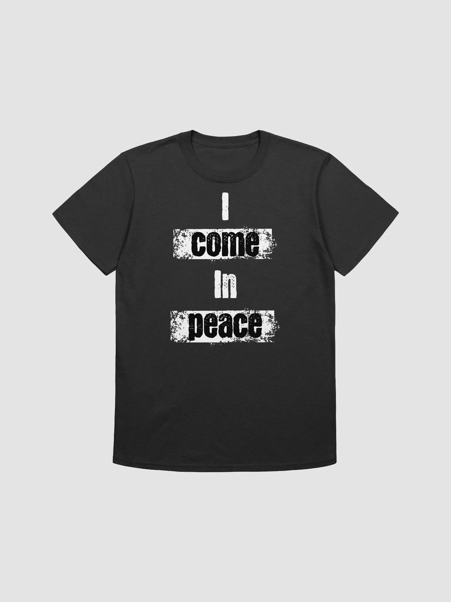 Funny - I Come In Peace men's shirt product image (2)
