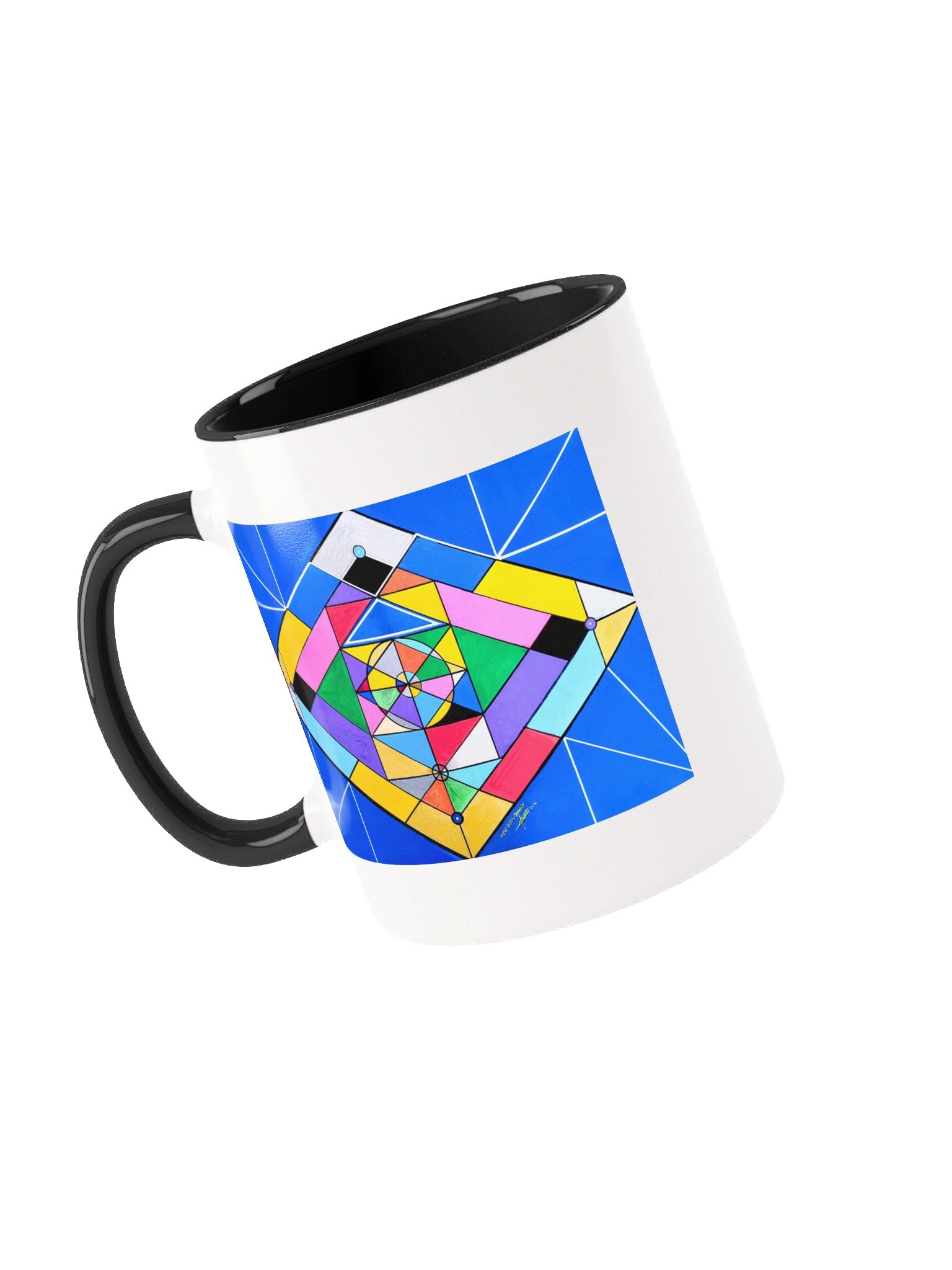 New Gothic Mandala - Ceramic Mug with Color Inside product image (71)