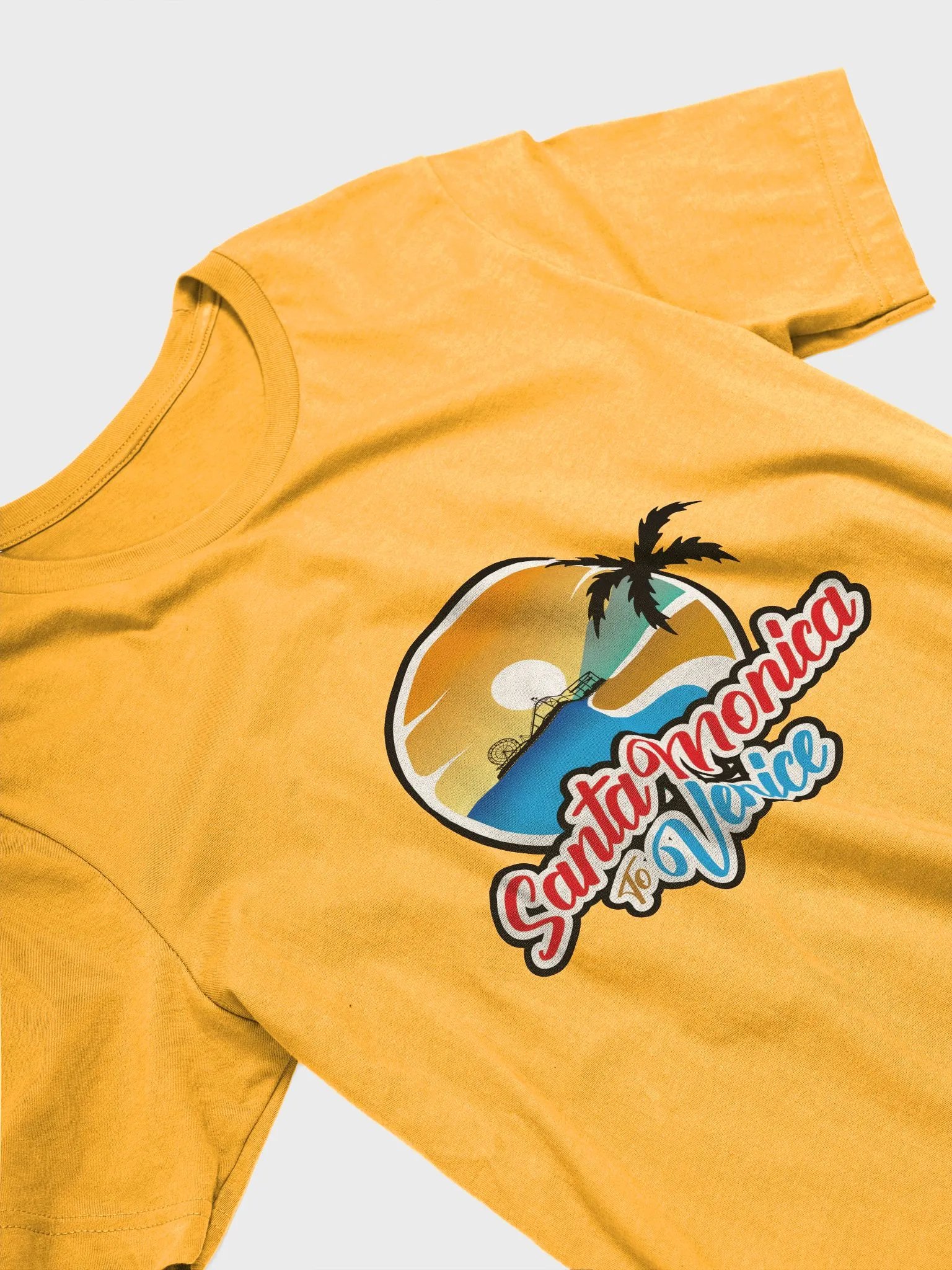 Santa Monica to Venice Sunset T-Shirt product image (19)