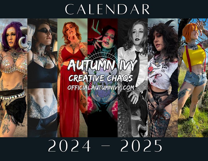 2024-2025 YEAR CALENDAR! - COSPLAY VARIANT product image (1)