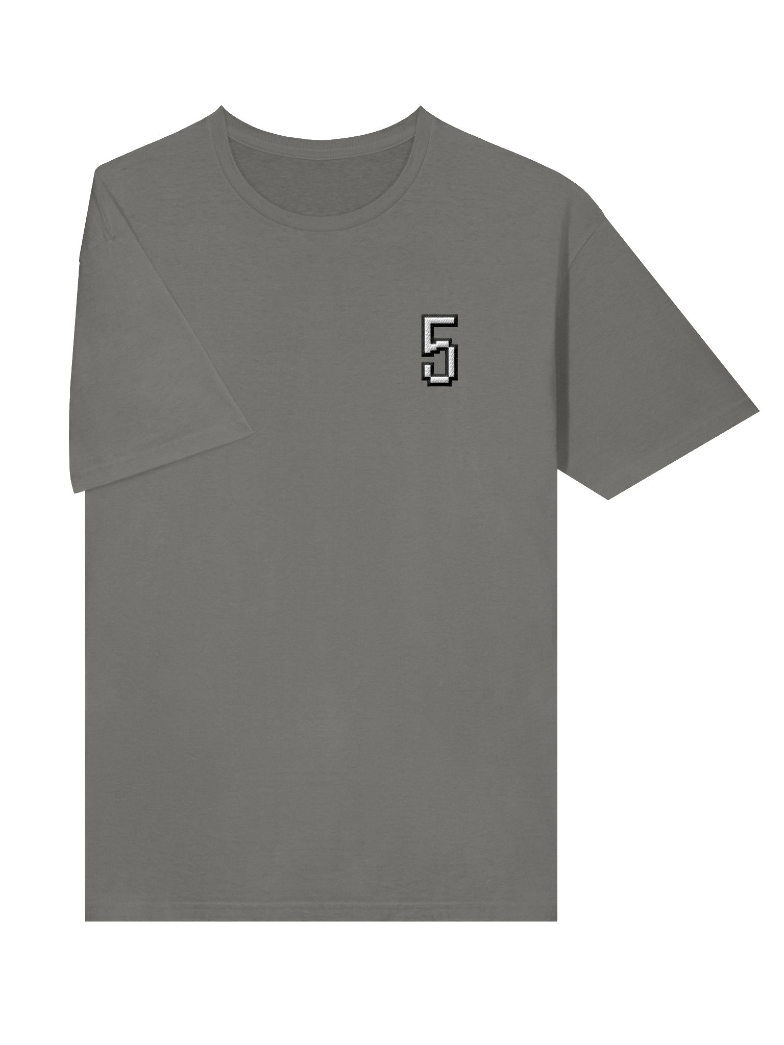 Pixel 5 Embroidered Short-sleeved Tee product image (5)