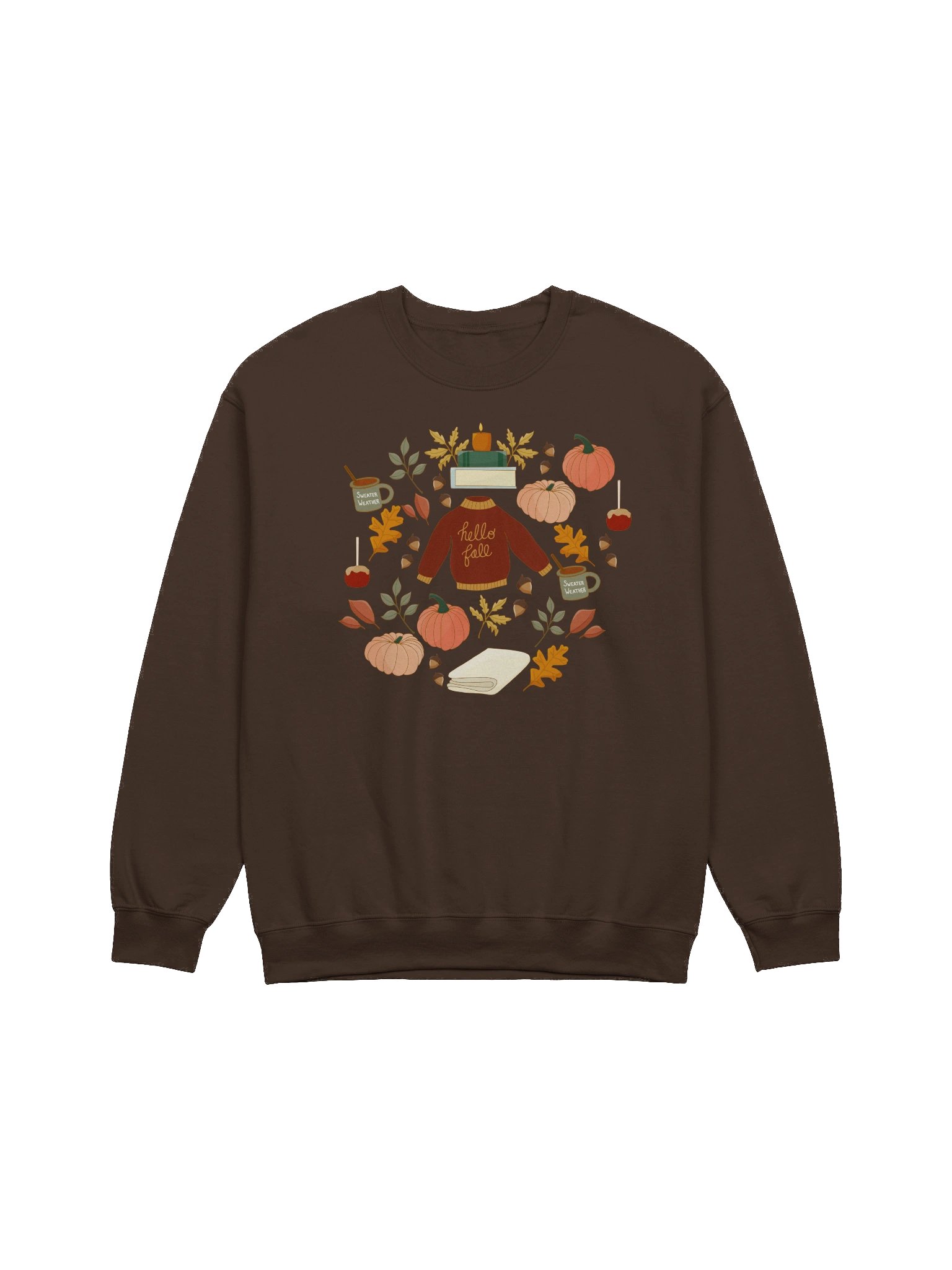 Cozy Fall Design Crewneck Sweatshirt product image (2)