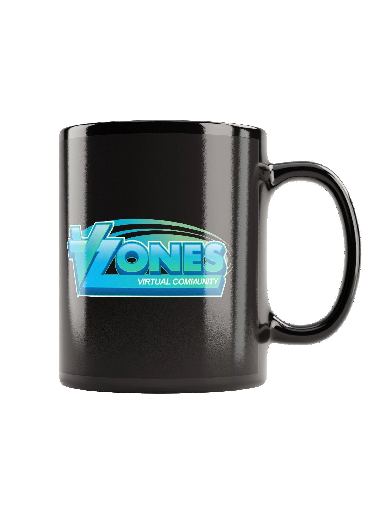 VZones Classic Logo Mug Black product image (1)