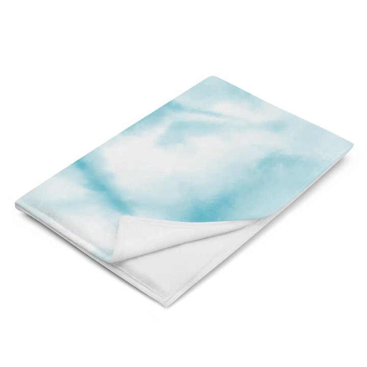 Throw Blanket 🩵 Text me when you get lonely (153 × 203 cm) product image (2)